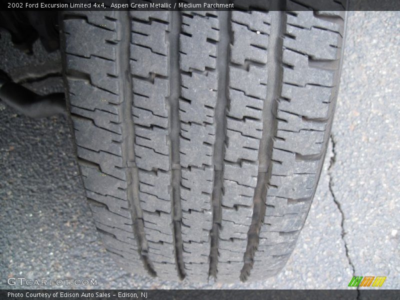 Aspen Green Metallic / Medium Parchment 2002 Ford Excursion Limited 4x4