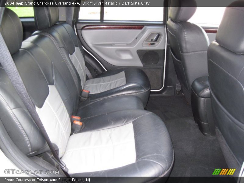Bright Silver Metallic / Dark Slate Gray 2004 Jeep Grand Cherokee Overland 4x4
