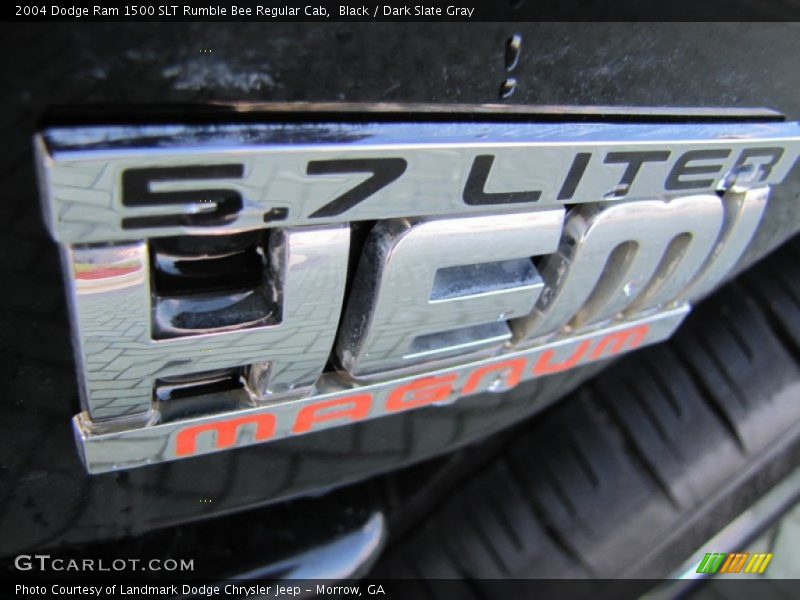 Black / Dark Slate Gray 2004 Dodge Ram 1500 SLT Rumble Bee Regular Cab