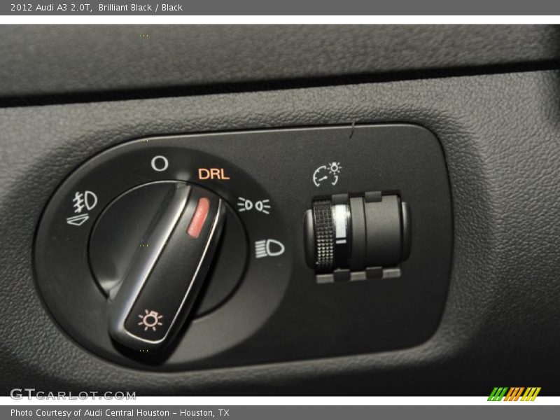 Brilliant Black / Black 2012 Audi A3 2.0T