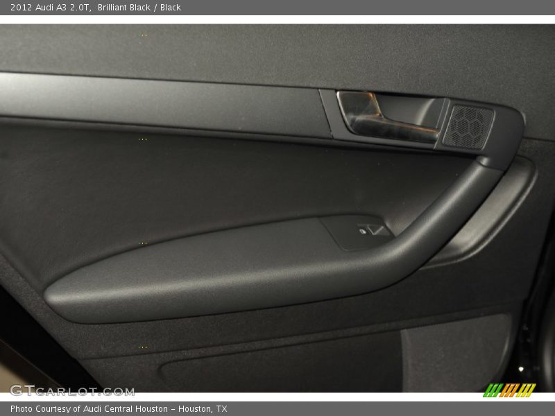 Brilliant Black / Black 2012 Audi A3 2.0T