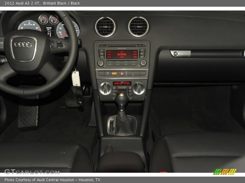 Brilliant Black / Black 2012 Audi A3 2.0T