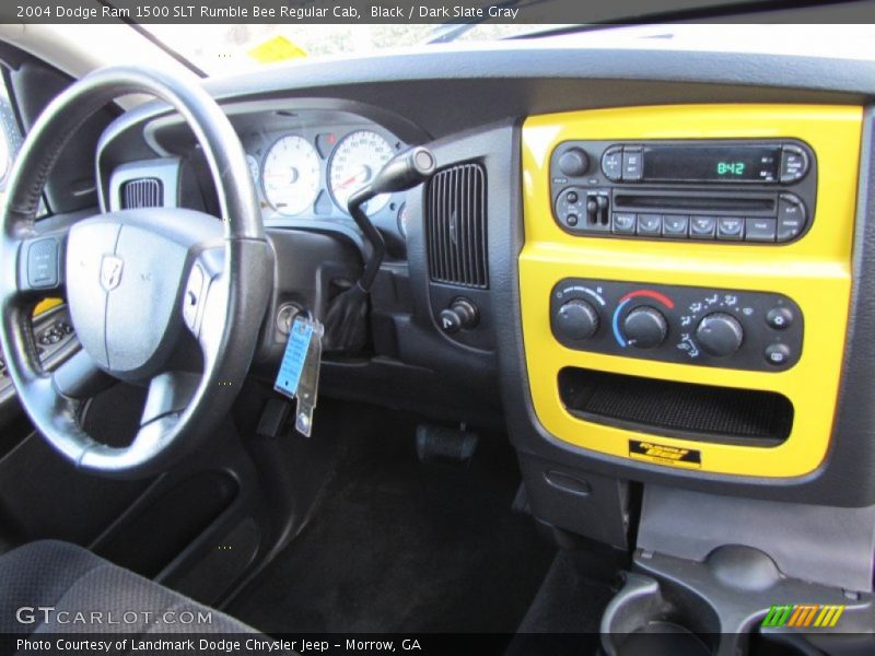 Black / Dark Slate Gray 2004 Dodge Ram 1500 SLT Rumble Bee Regular Cab