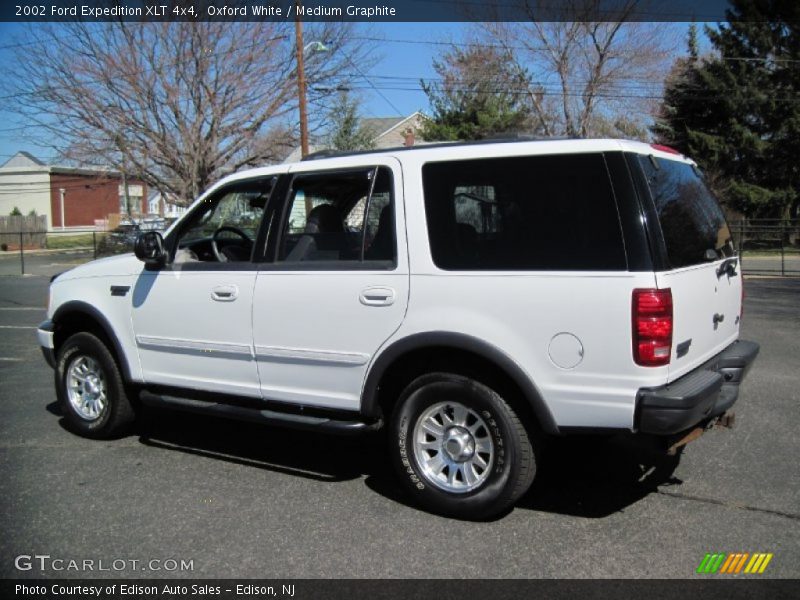 Oxford White / Medium Graphite 2002 Ford Expedition XLT 4x4