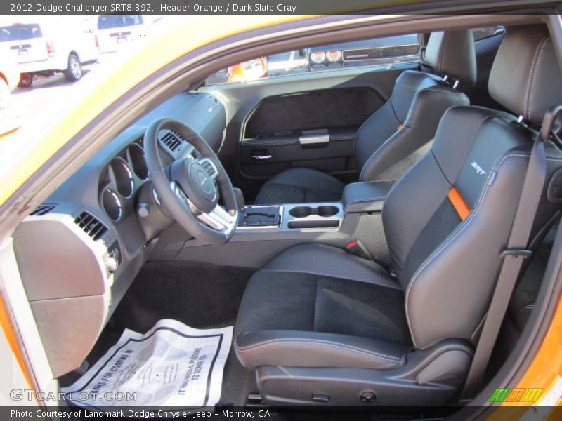 2012 Challenger SRT8 392 Dark Slate Gray Interior