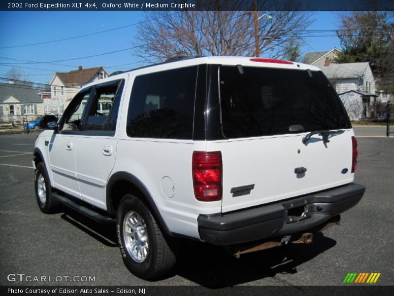 Oxford White / Medium Graphite 2002 Ford Expedition XLT 4x4