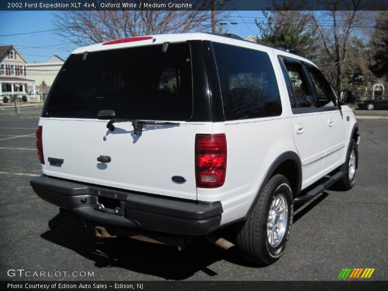 Oxford White / Medium Graphite 2002 Ford Expedition XLT 4x4