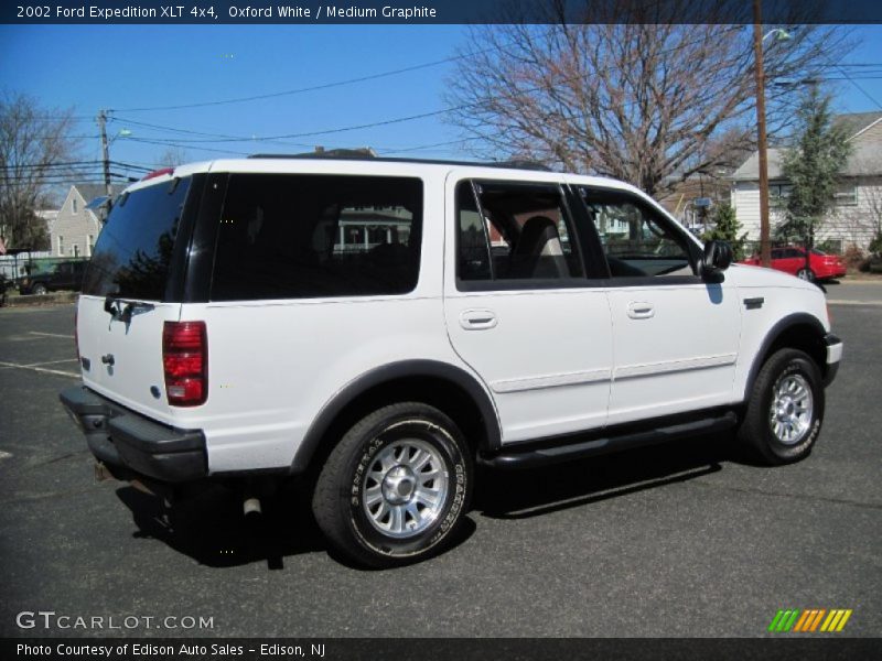 Oxford White / Medium Graphite 2002 Ford Expedition XLT 4x4