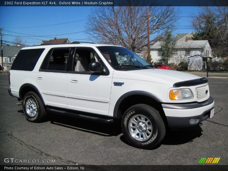 Oxford White / Medium Graphite 2002 Ford Expedition XLT 4x4