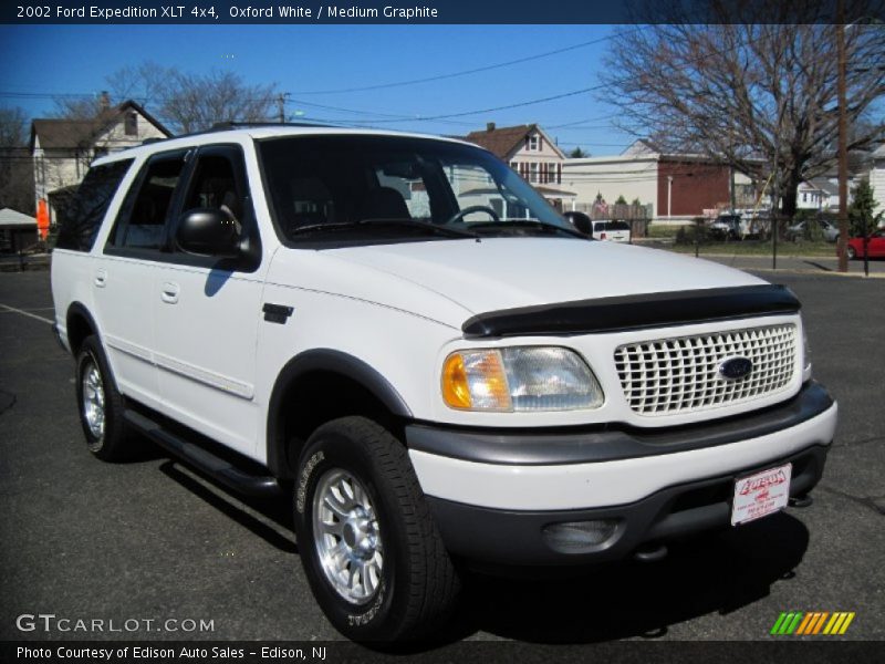 Oxford White / Medium Graphite 2002 Ford Expedition XLT 4x4
