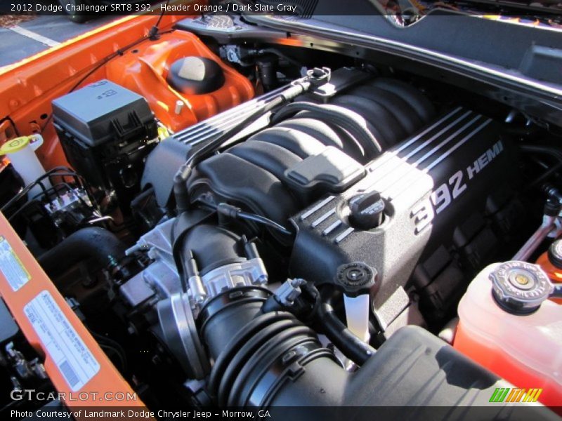  2012 Challenger SRT8 392 Engine - 6.4 Liter SRT HEMI OHV 16-Valve MDS V8
