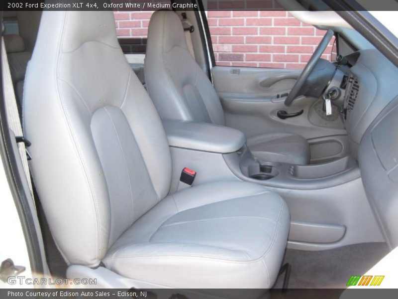 Oxford White / Medium Graphite 2002 Ford Expedition XLT 4x4