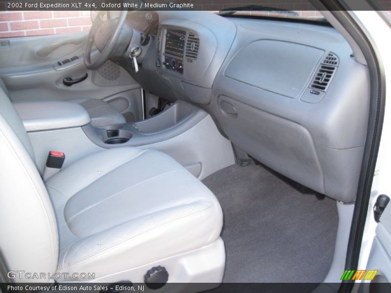 Oxford White / Medium Graphite 2002 Ford Expedition XLT 4x4