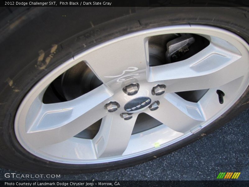 Pitch Black / Dark Slate Gray 2012 Dodge Challenger SXT