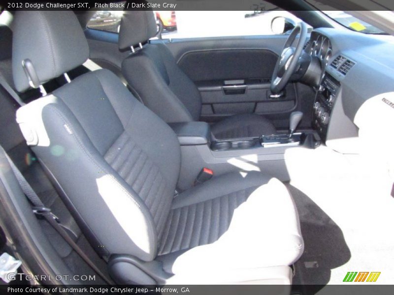 Pitch Black / Dark Slate Gray 2012 Dodge Challenger SXT