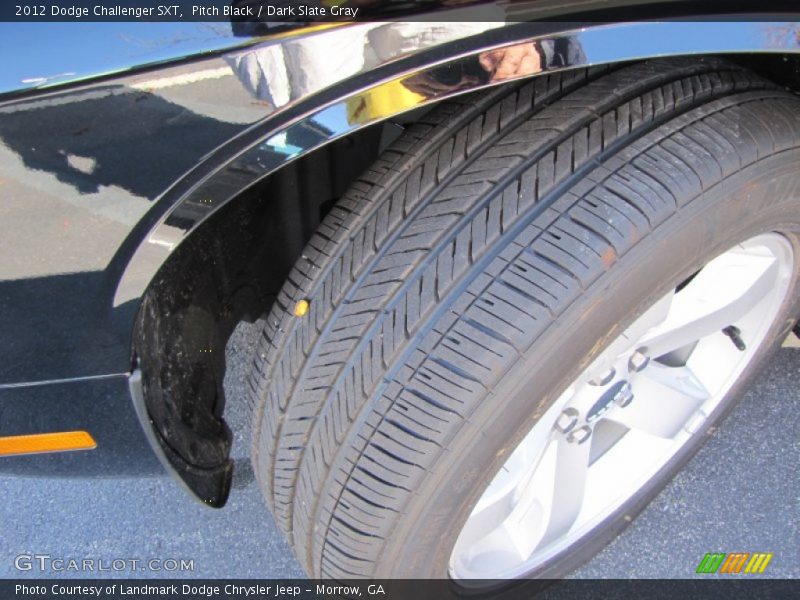 Pitch Black / Dark Slate Gray 2012 Dodge Challenger SXT