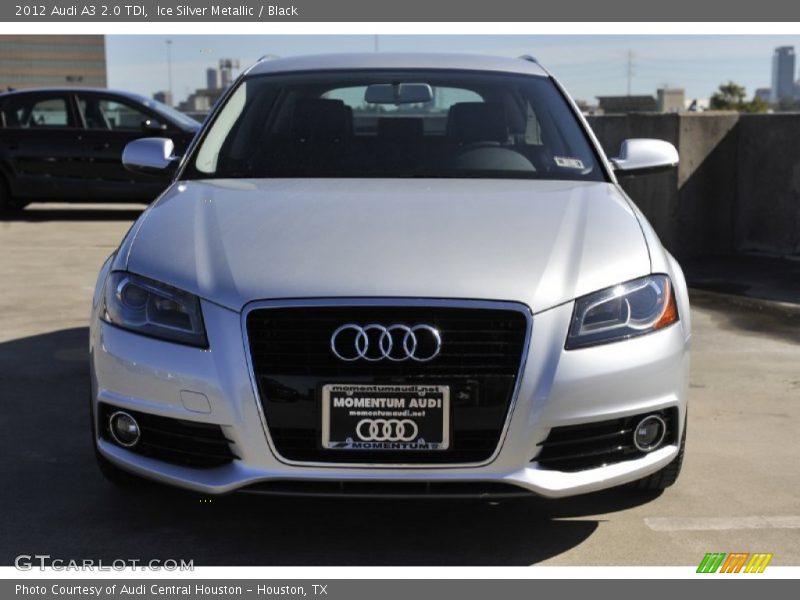 Ice Silver Metallic / Black 2012 Audi A3 2.0 TDI