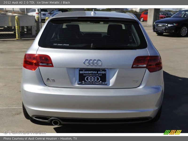 Ice Silver Metallic / Black 2012 Audi A3 2.0 TDI
