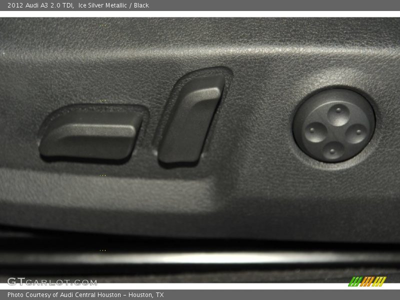 Ice Silver Metallic / Black 2012 Audi A3 2.0 TDI