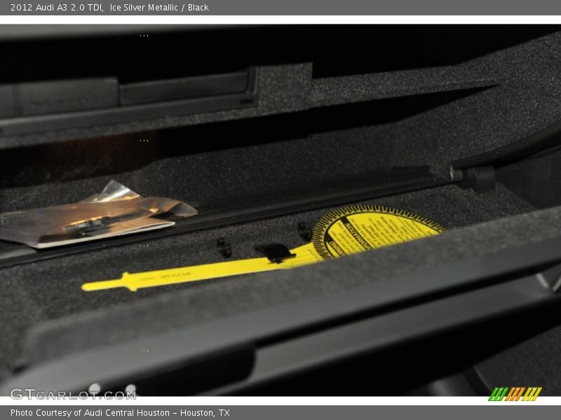 Ice Silver Metallic / Black 2012 Audi A3 2.0 TDI