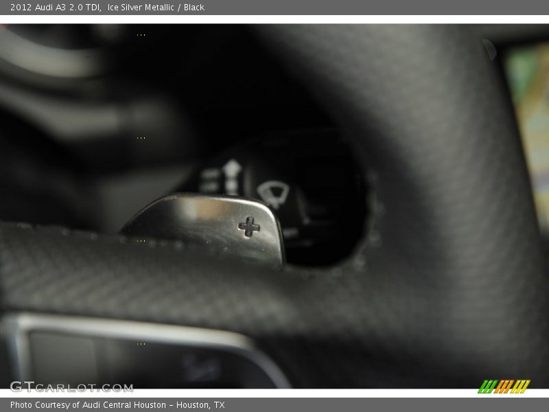 Ice Silver Metallic / Black 2012 Audi A3 2.0 TDI