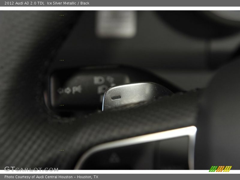 Ice Silver Metallic / Black 2012 Audi A3 2.0 TDI