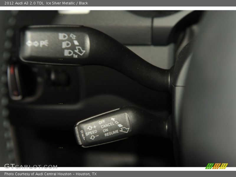 Ice Silver Metallic / Black 2012 Audi A3 2.0 TDI