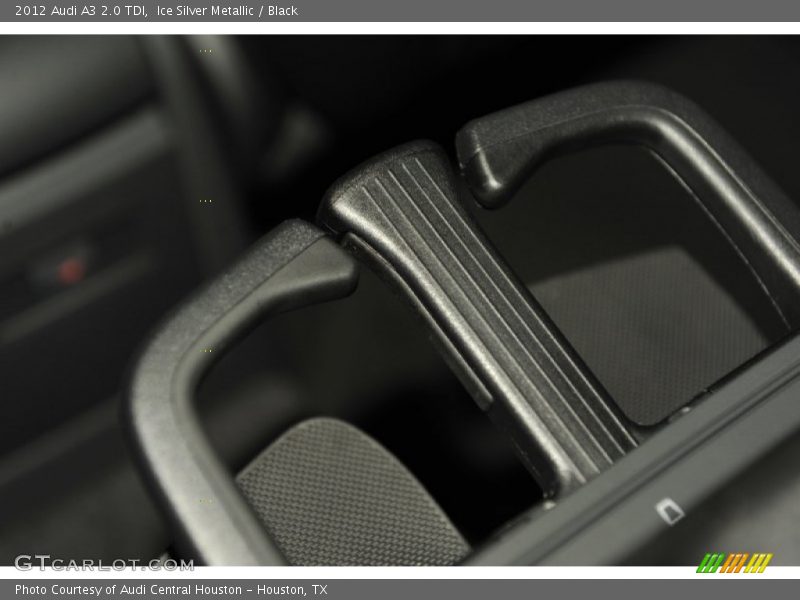 Ice Silver Metallic / Black 2012 Audi A3 2.0 TDI