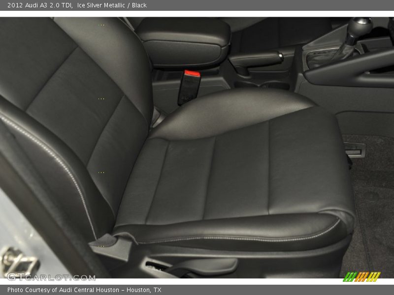 Ice Silver Metallic / Black 2012 Audi A3 2.0 TDI