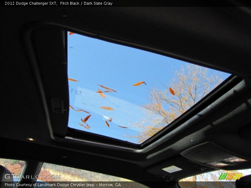 Pitch Black / Dark Slate Gray 2012 Dodge Challenger SXT