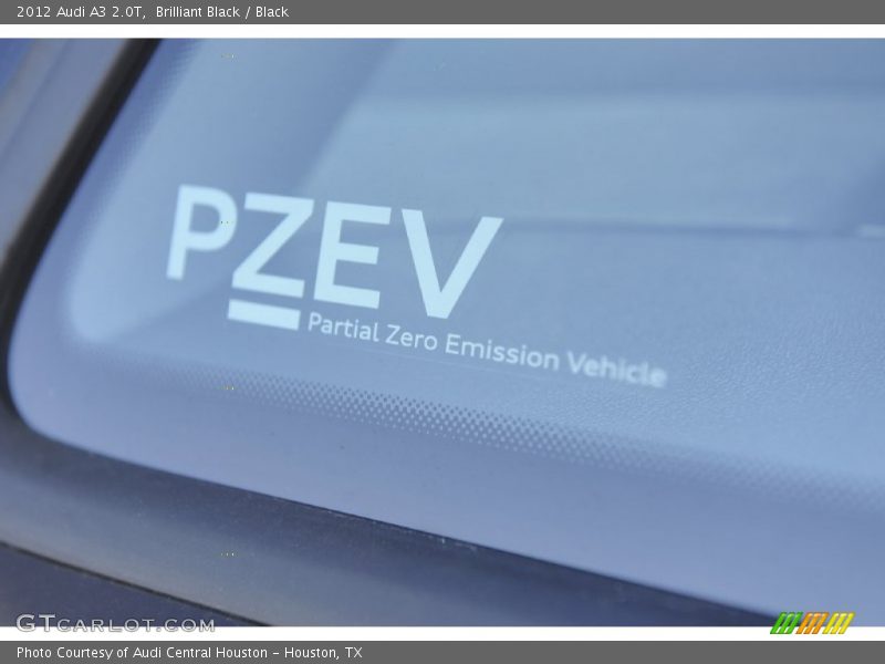 Brilliant Black / Black 2012 Audi A3 2.0T