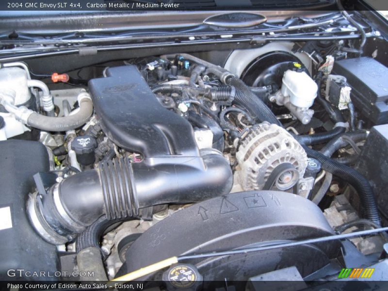 Carbon Metallic / Medium Pewter 2004 GMC Envoy SLT 4x4