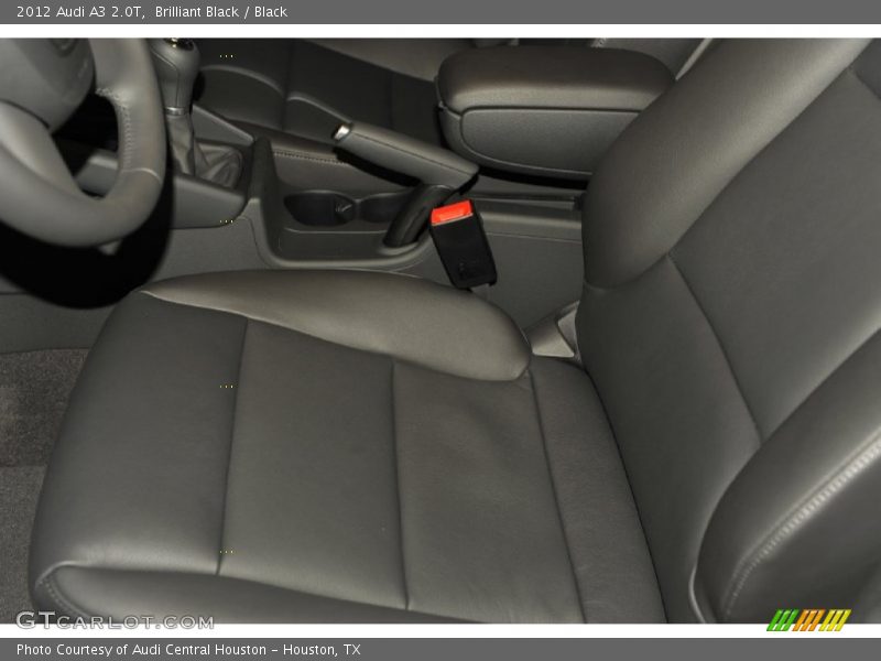 Brilliant Black / Black 2012 Audi A3 2.0T