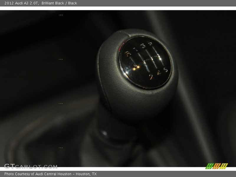 Brilliant Black / Black 2012 Audi A3 2.0T