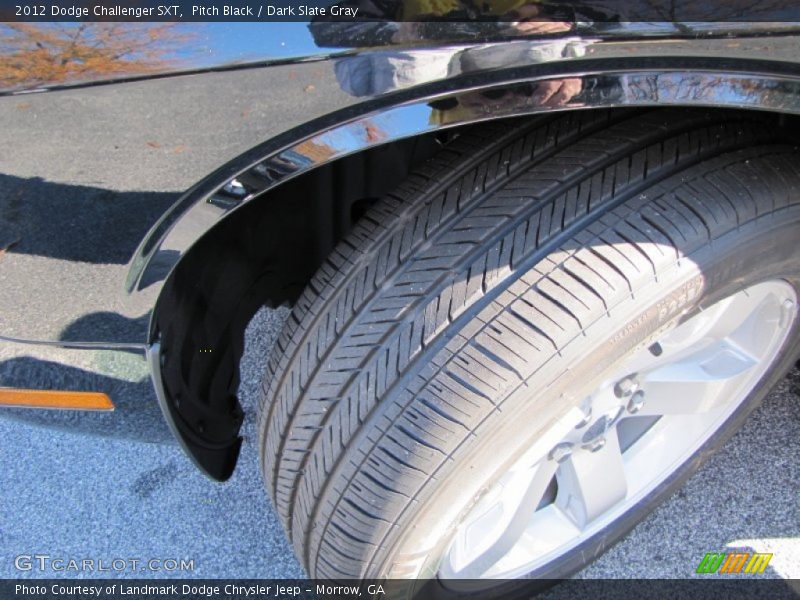 Pitch Black / Dark Slate Gray 2012 Dodge Challenger SXT