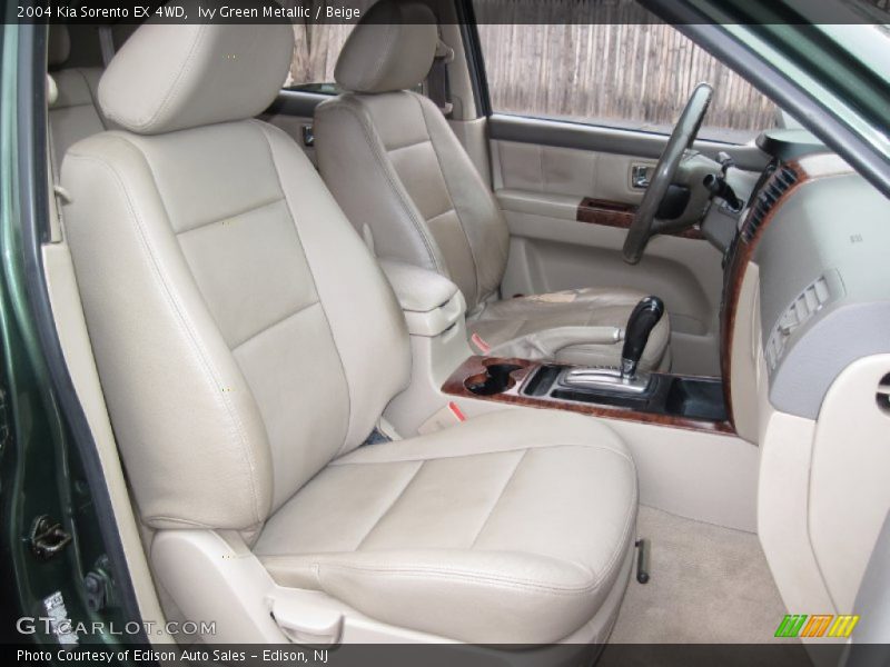 Ivy Green Metallic / Beige 2004 Kia Sorento EX 4WD