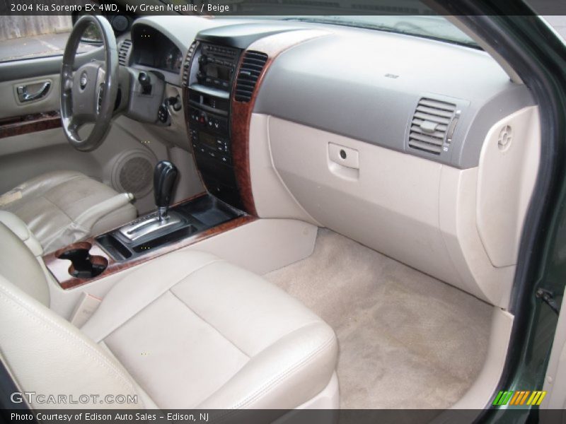 Ivy Green Metallic / Beige 2004 Kia Sorento EX 4WD