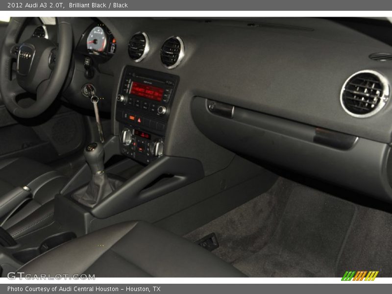 Brilliant Black / Black 2012 Audi A3 2.0T