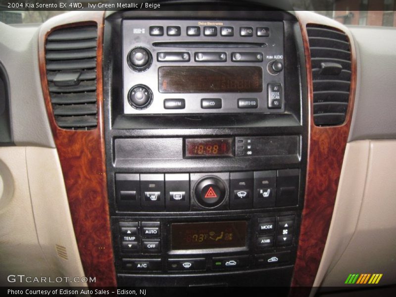Ivy Green Metallic / Beige 2004 Kia Sorento EX 4WD