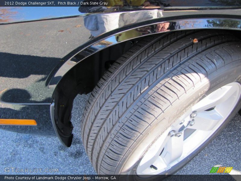 Pitch Black / Dark Slate Gray 2012 Dodge Challenger SXT