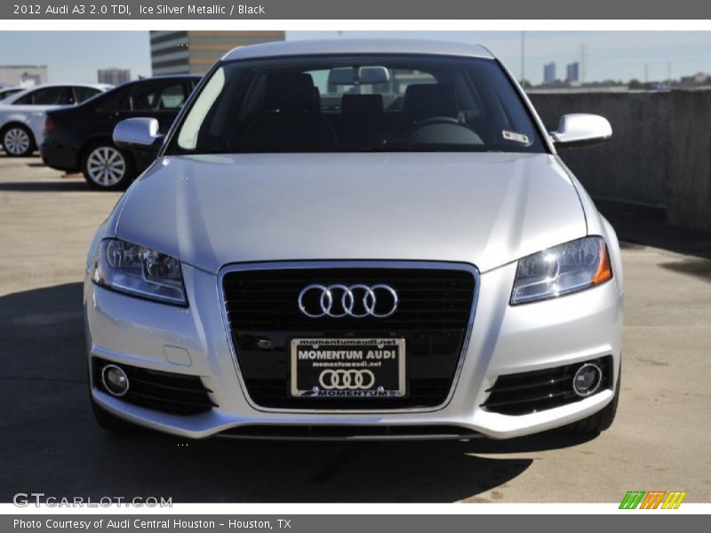 Ice Silver Metallic / Black 2012 Audi A3 2.0 TDI