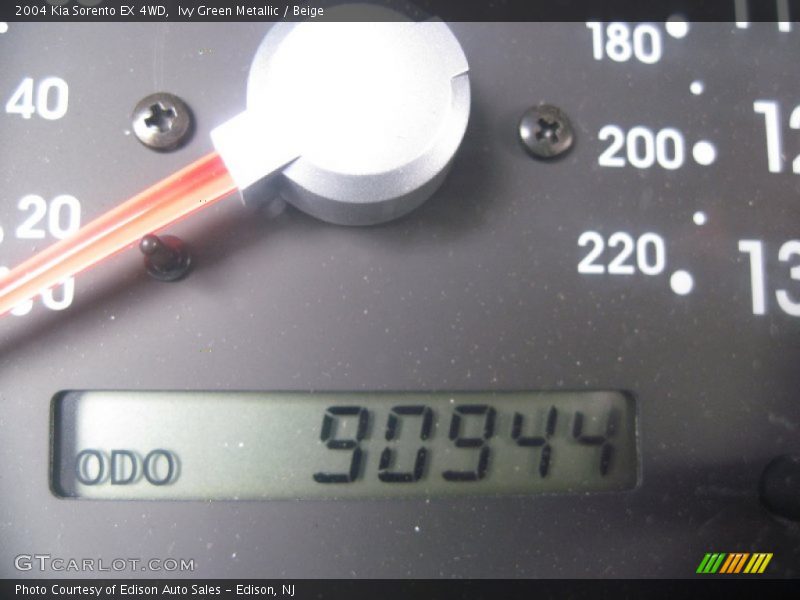 Ivy Green Metallic / Beige 2004 Kia Sorento EX 4WD