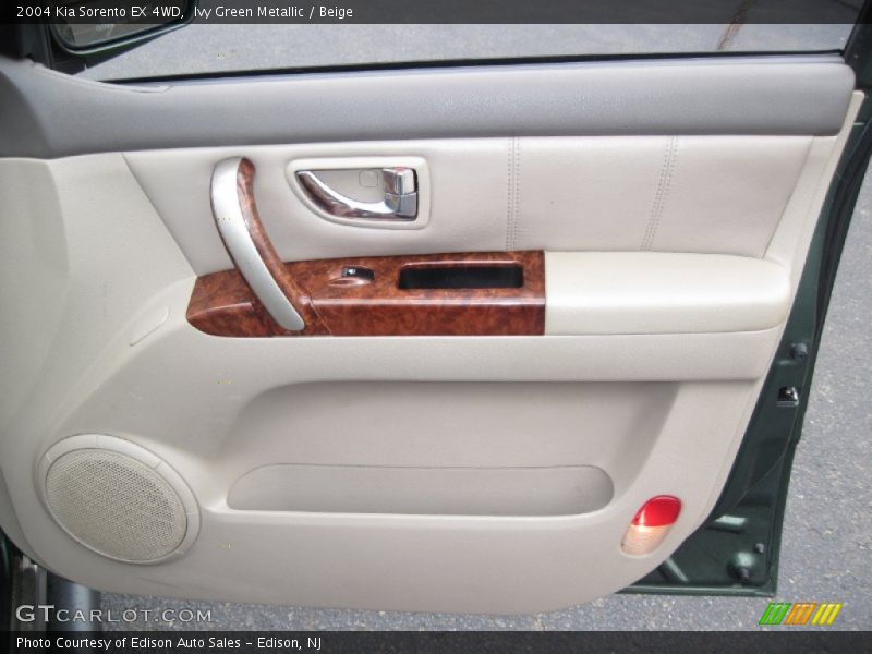 Ivy Green Metallic / Beige 2004 Kia Sorento EX 4WD