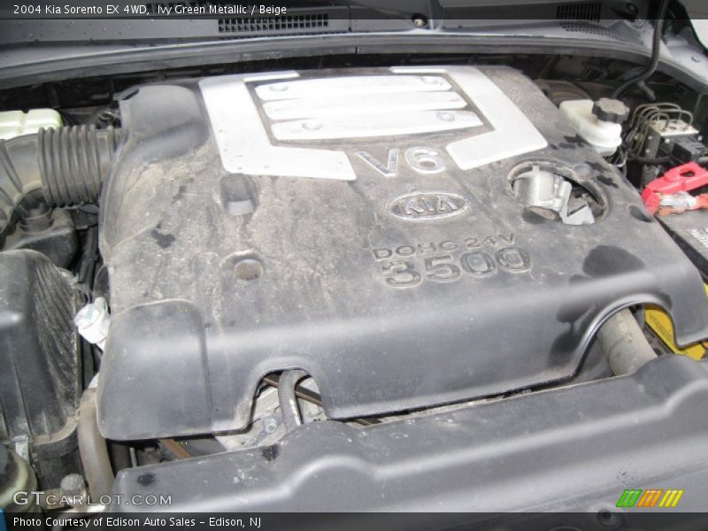 Ivy Green Metallic / Beige 2004 Kia Sorento EX 4WD