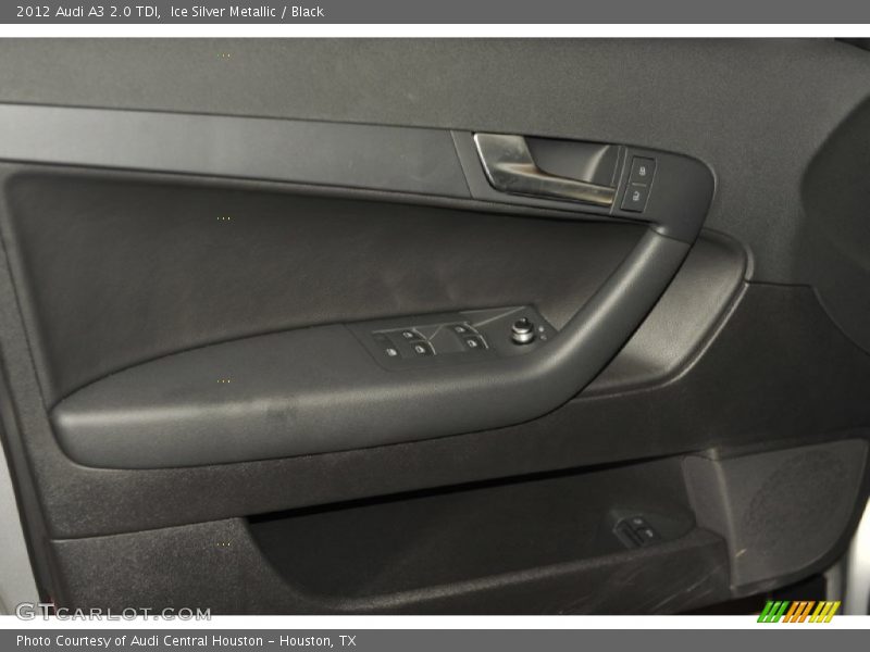 Ice Silver Metallic / Black 2012 Audi A3 2.0 TDI
