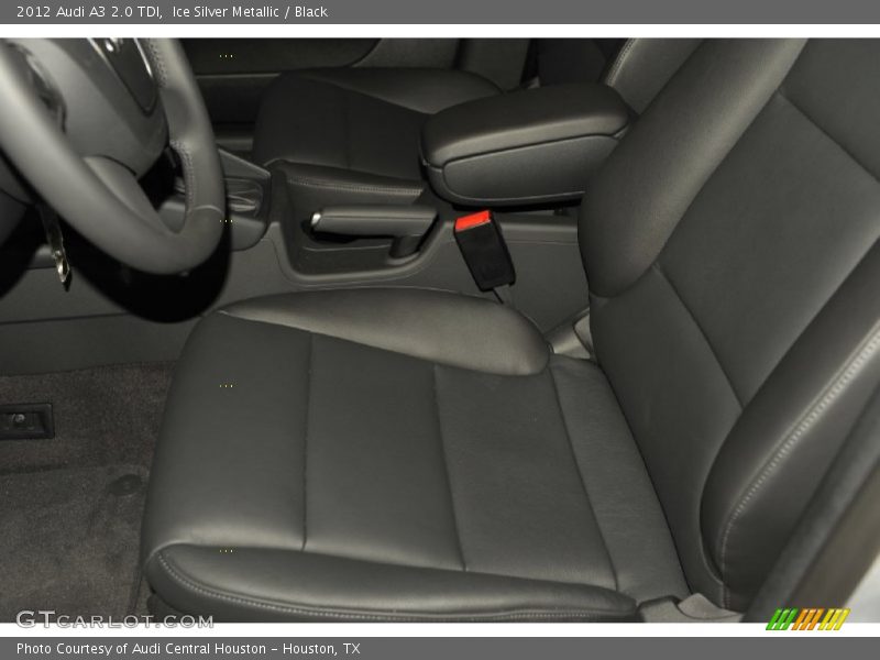 Ice Silver Metallic / Black 2012 Audi A3 2.0 TDI