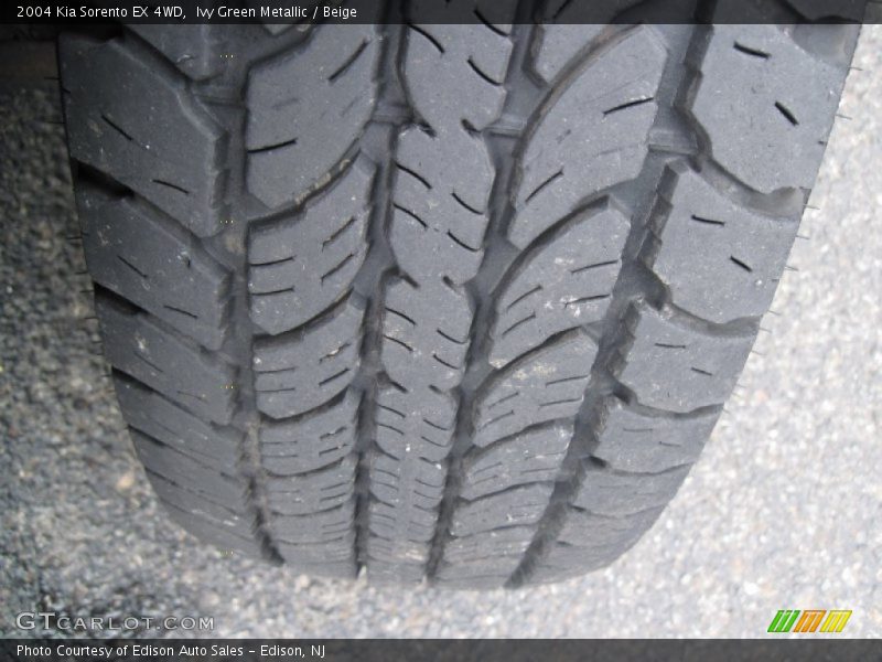 Ivy Green Metallic / Beige 2004 Kia Sorento EX 4WD