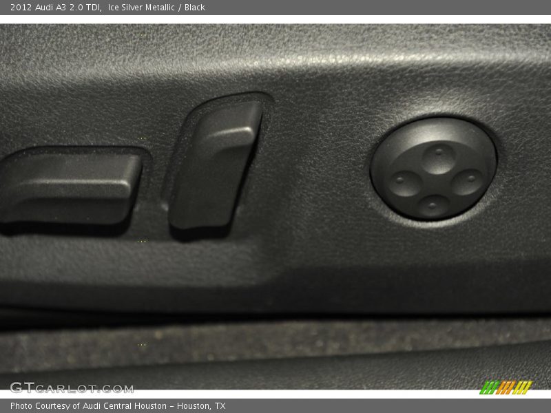 Ice Silver Metallic / Black 2012 Audi A3 2.0 TDI