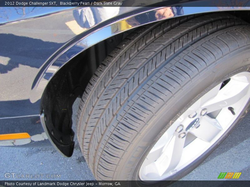 Blackberry Pearl / Dark Slate Gray 2012 Dodge Challenger SXT