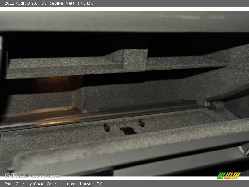 Ice Silver Metallic / Black 2012 Audi A3 2.0 TDI